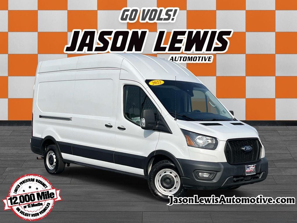 2022 Ford Transit-250 Base in Oxford White — front three-quarter view