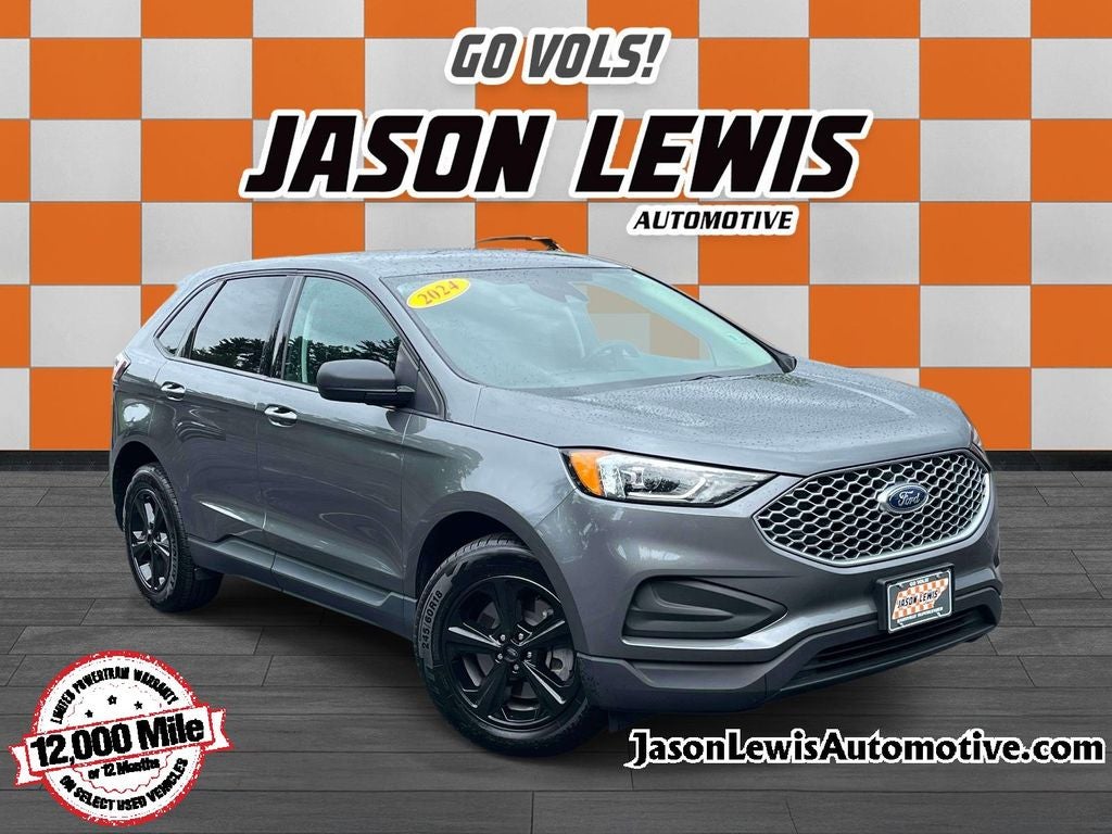 2024 Ford Edge SE in Gray Metallic — front three-quarter view