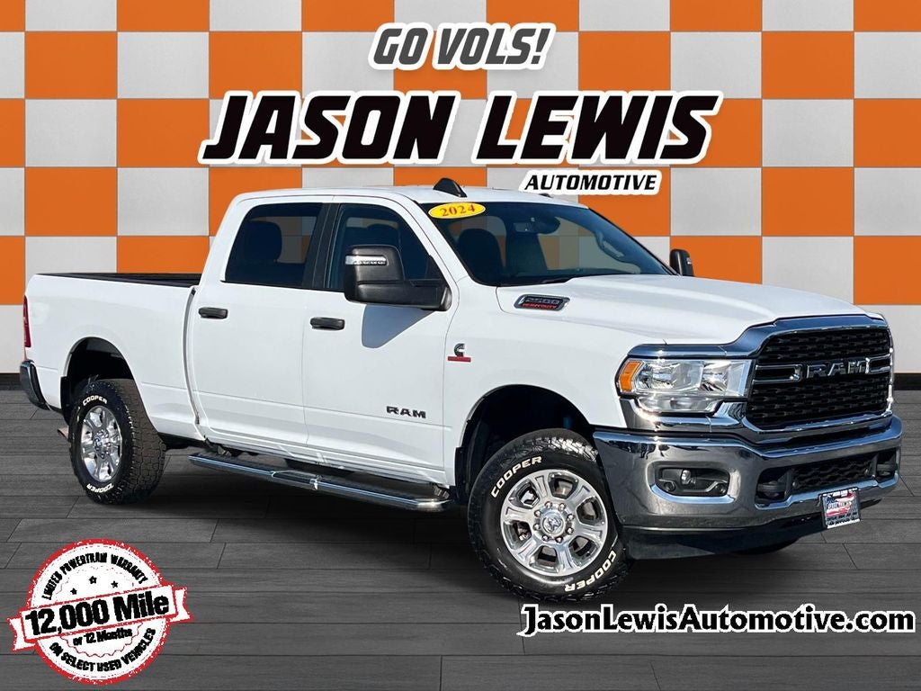 2024 RAM 2500 Big Horn in Bright White Clearcoat — front three-quarter view