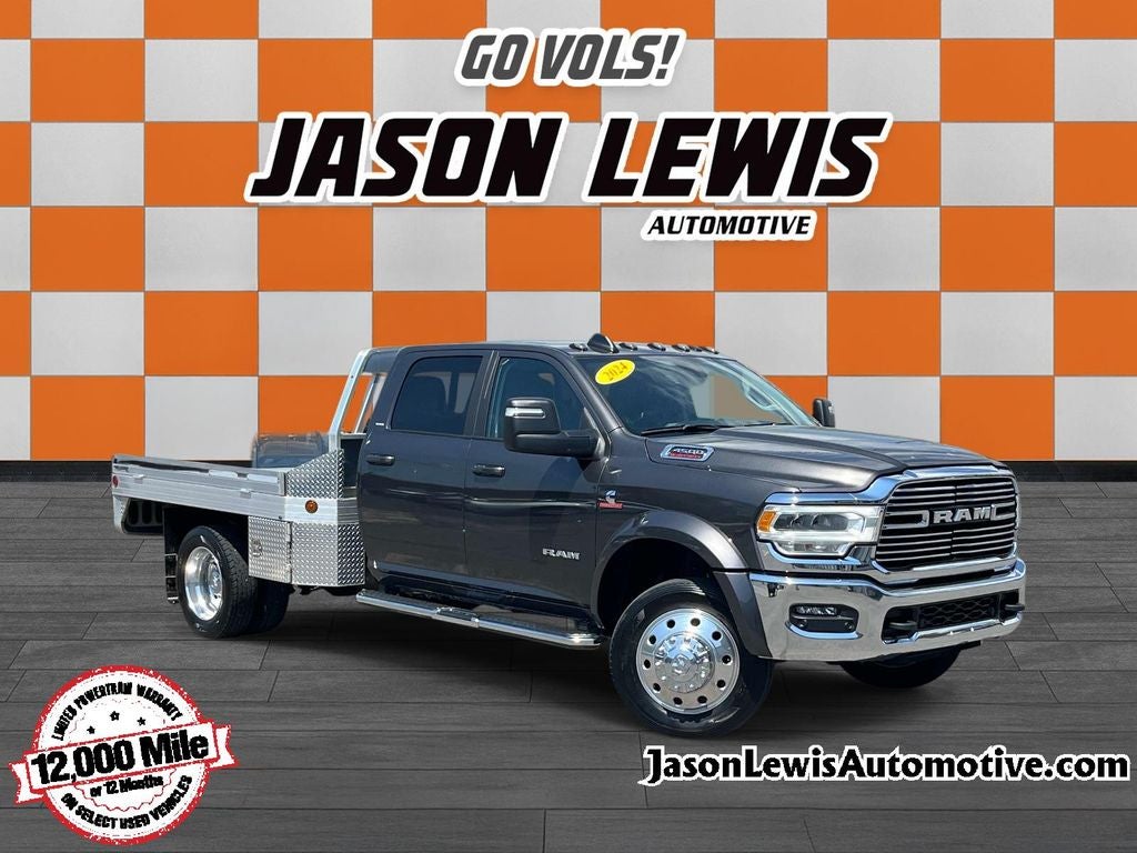 2024 RAM 4500HD Laramie in Crystal Metallic — front three-quarter view