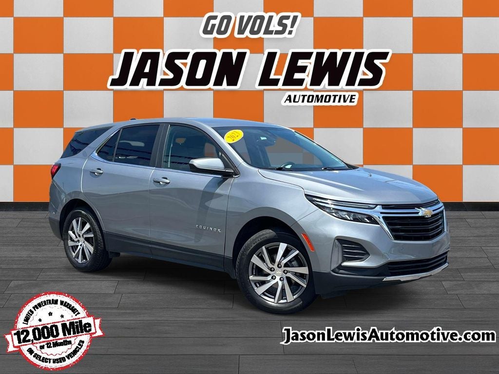 2023 Chevrolet Equinox LT in Sterling Gray Metallic — front three-quarter view
